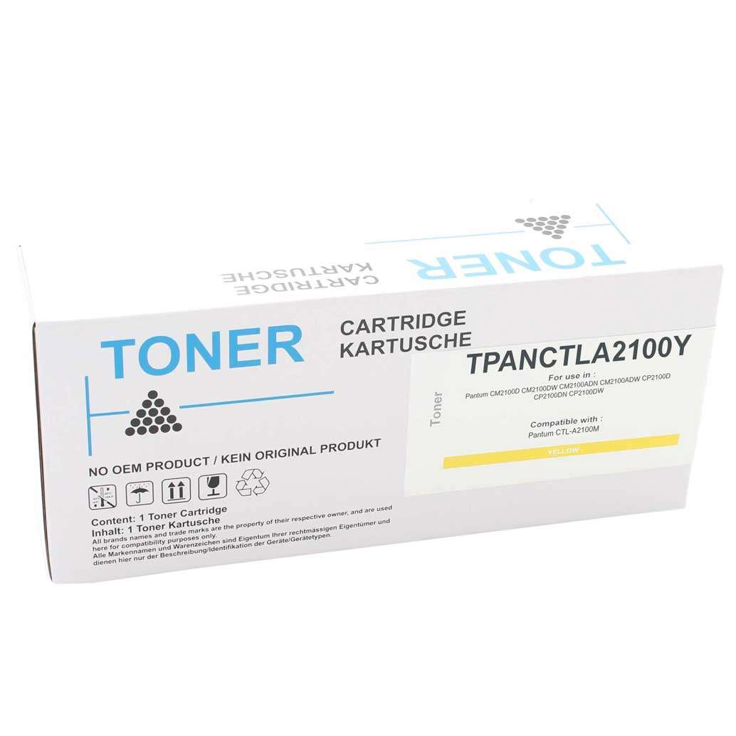 Compatible Pantum CTL-A2100Y Geel Toner - Huismerk